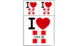 la Savoie (1fois 10cm 2fois 5cm) - Sticker/autocollant