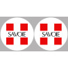 Département 73 la Savoie (2 fois 10cm) - Sticker/autocollant