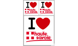 Département 74 la Haute Savoie (1fois 10cm 2fois 5cm) - Sticker/autocollant