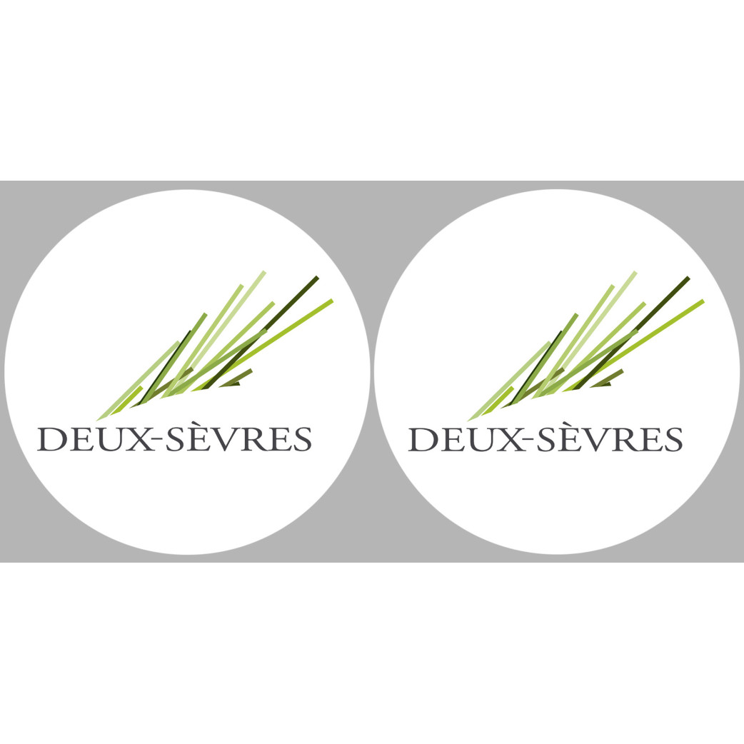 les Deux-Sèvres (2fois 10cm) - Sticker/autocollant