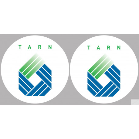 le Tarn (2fois 10cm) - Sticker/autocollant