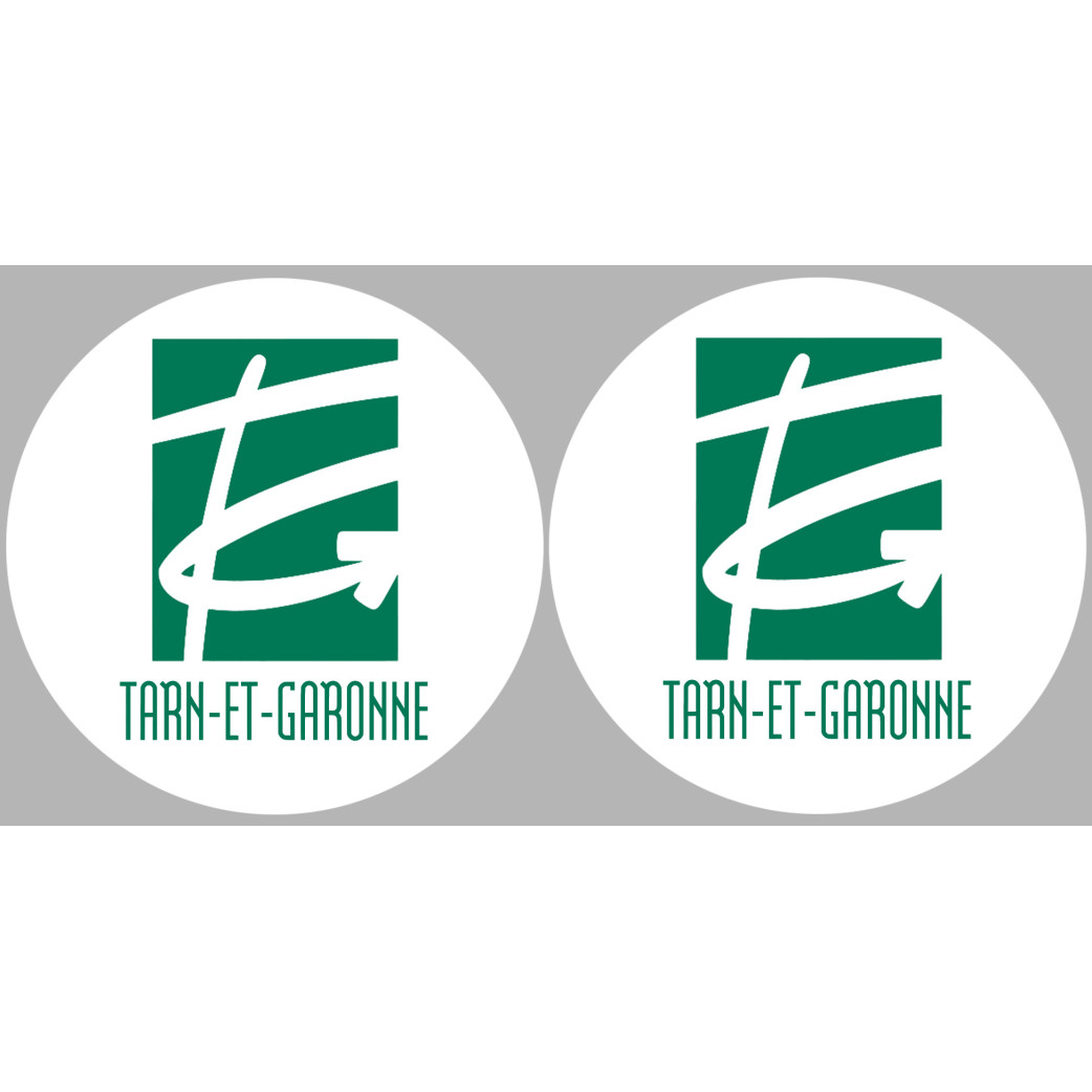le Tarn et Garonne (2fois 10cm) - Sticker/autocollant