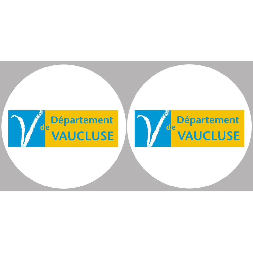 le Vaucluse (2fois 10cm) - Sticker/autocollant