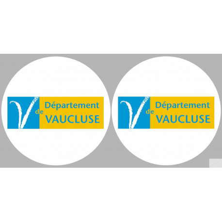 le Vaucluse (2fois 10cm) - Sticker/autocollant
