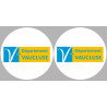 le Vaucluse (2fois 10cm) - Sticker/autocollant