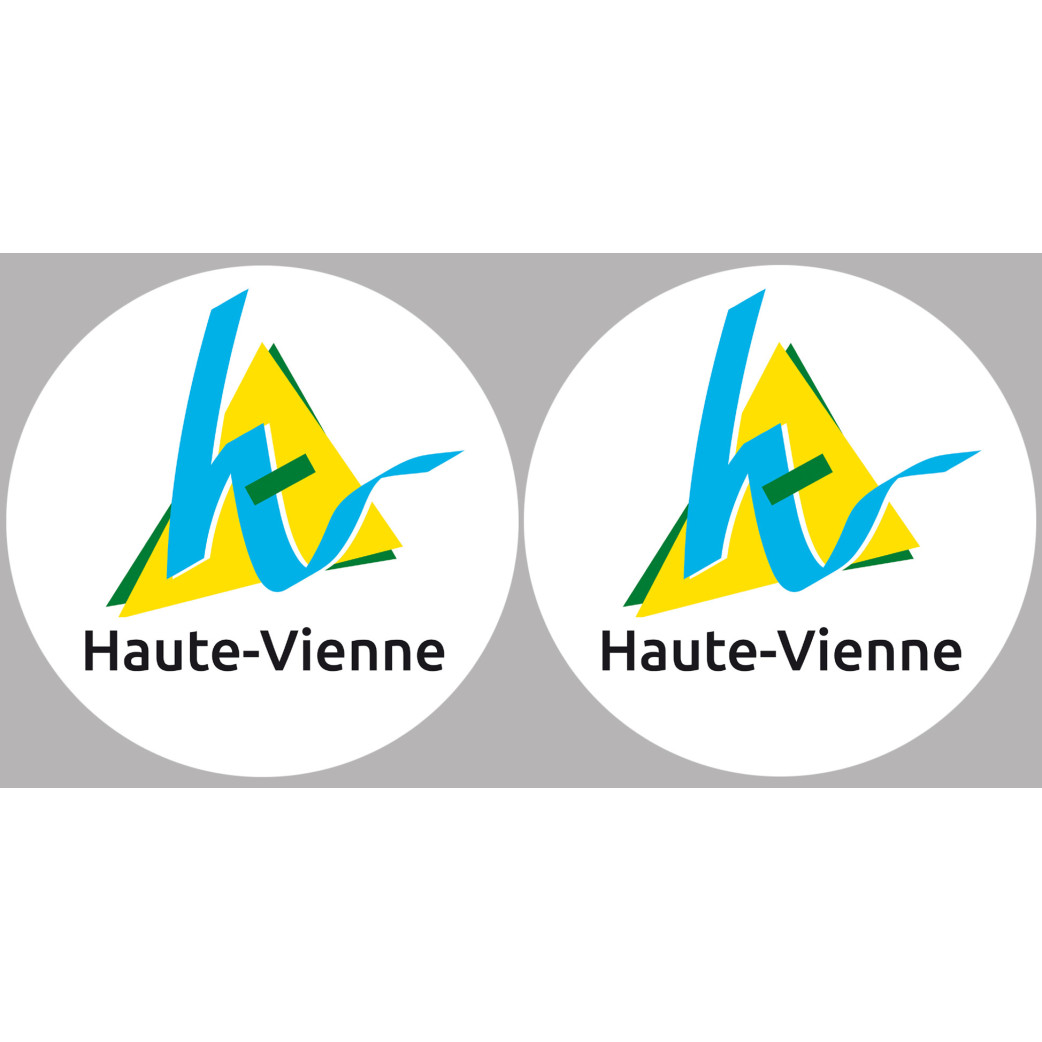 la Haute-Vienne (2fois 10cm) - Sticker/autocollant