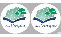 Département 88 les Vosges (2 fois 10cm) - Sticker/autocollant