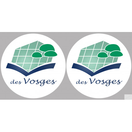 les Vosges (2fois 10cm) - Sticker/autocollant les Vosges (2fois 10cm) - Sticker/autocollant
