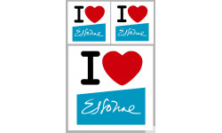 l'Essonne (1fois 10cm 2fois 5cm) - Sticker/autocollant