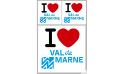 Département 94 le Val de Marne (1fois 10cm 2fois 5cm) - Sticker/autocollant