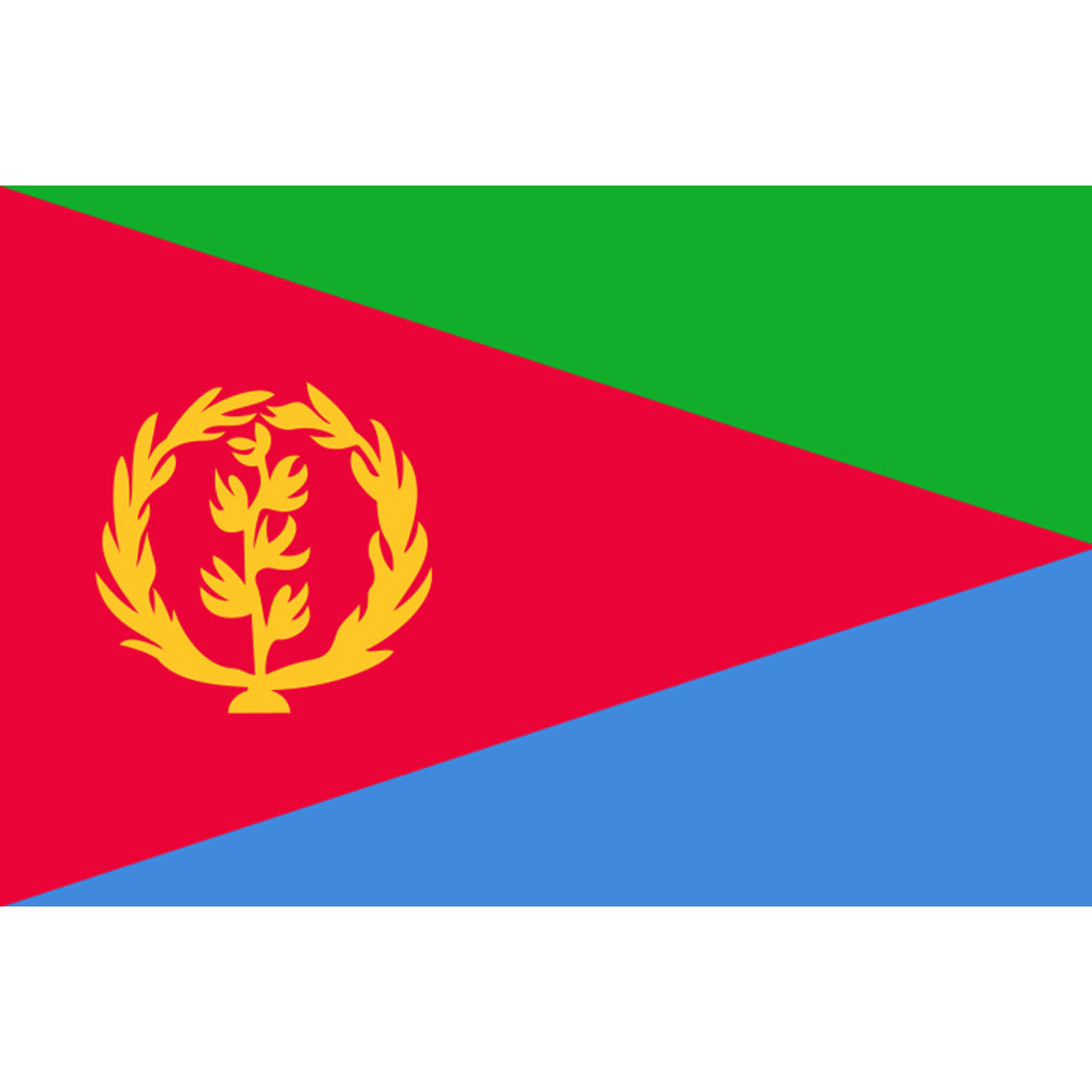 Drapeau Érythrée (19.5x13cm) - Sticker/autocollant