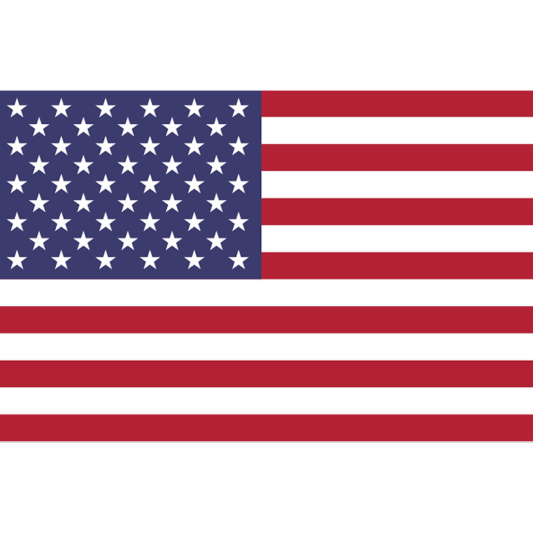 Drapeau États-Unis (15x10cm) - Sticker/autocollant