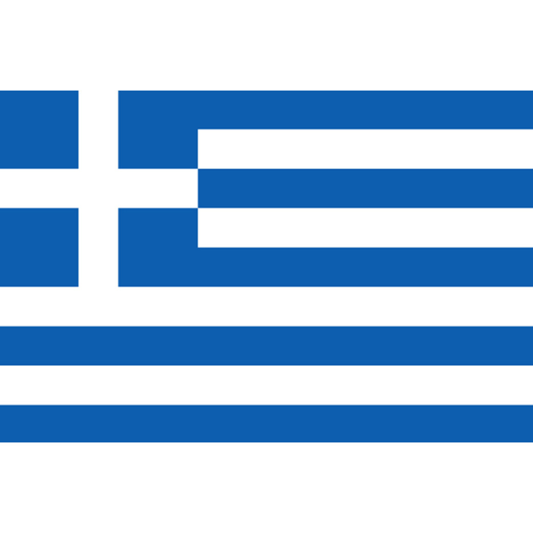 Drapeau Grèce (5x3.3cm) - Sticker/autocollant