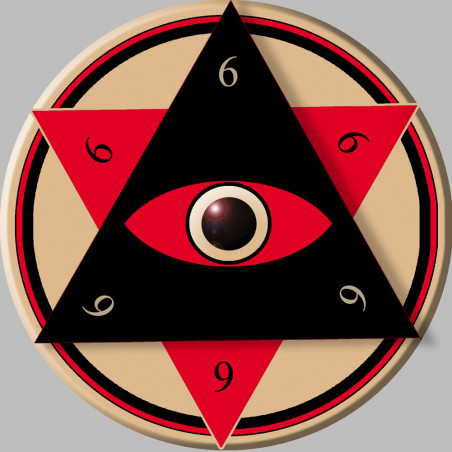 illuminati (5x5cm) - Sticker/autocollant