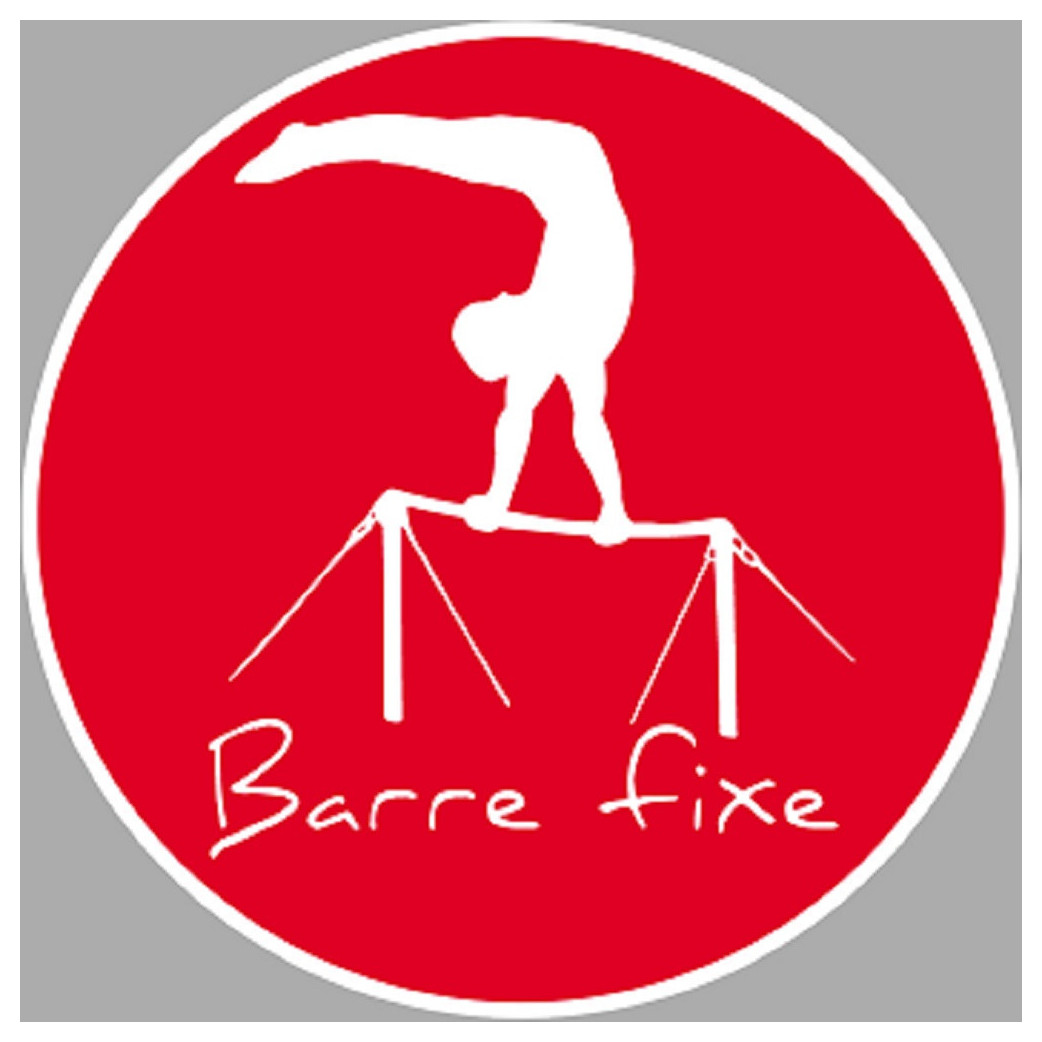 Barre fixe - 5cm - Sticker/autocollant