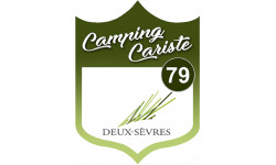 campingcariste Deux-sèvres 79 - 15x11.2cm - Sticker/autocollant