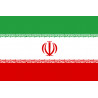 Drapeau Iran (15x10cm) - Sticker/autocollant