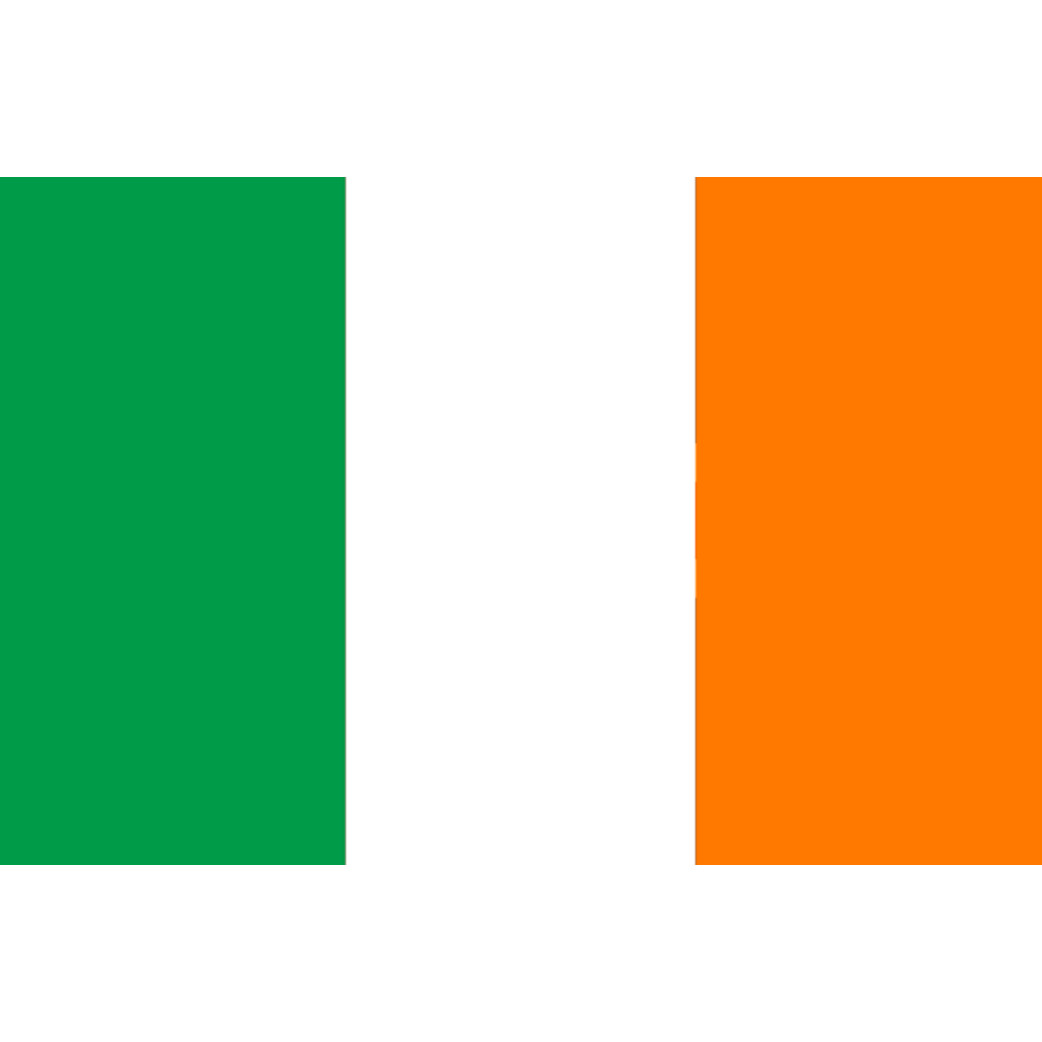 Drapeau Irlande (19.5x13cm) - Sticker/autocollant