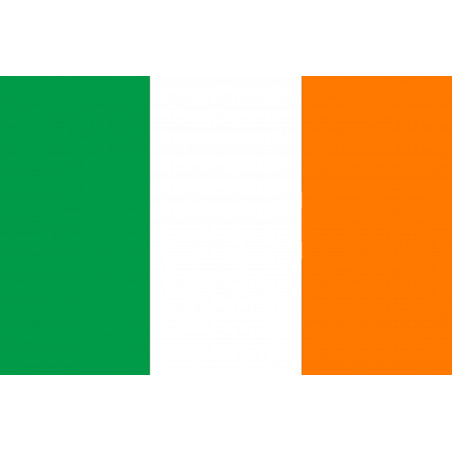 Drapeau Irlande (19.5x13cm) - Sticker/autocollant