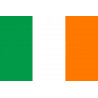 Drapeau Irlande (19.5x13cm) - Sticker/autocollant