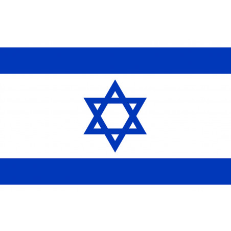 Drapeau Israel (19.5x13cm) - Sticker/autocollant