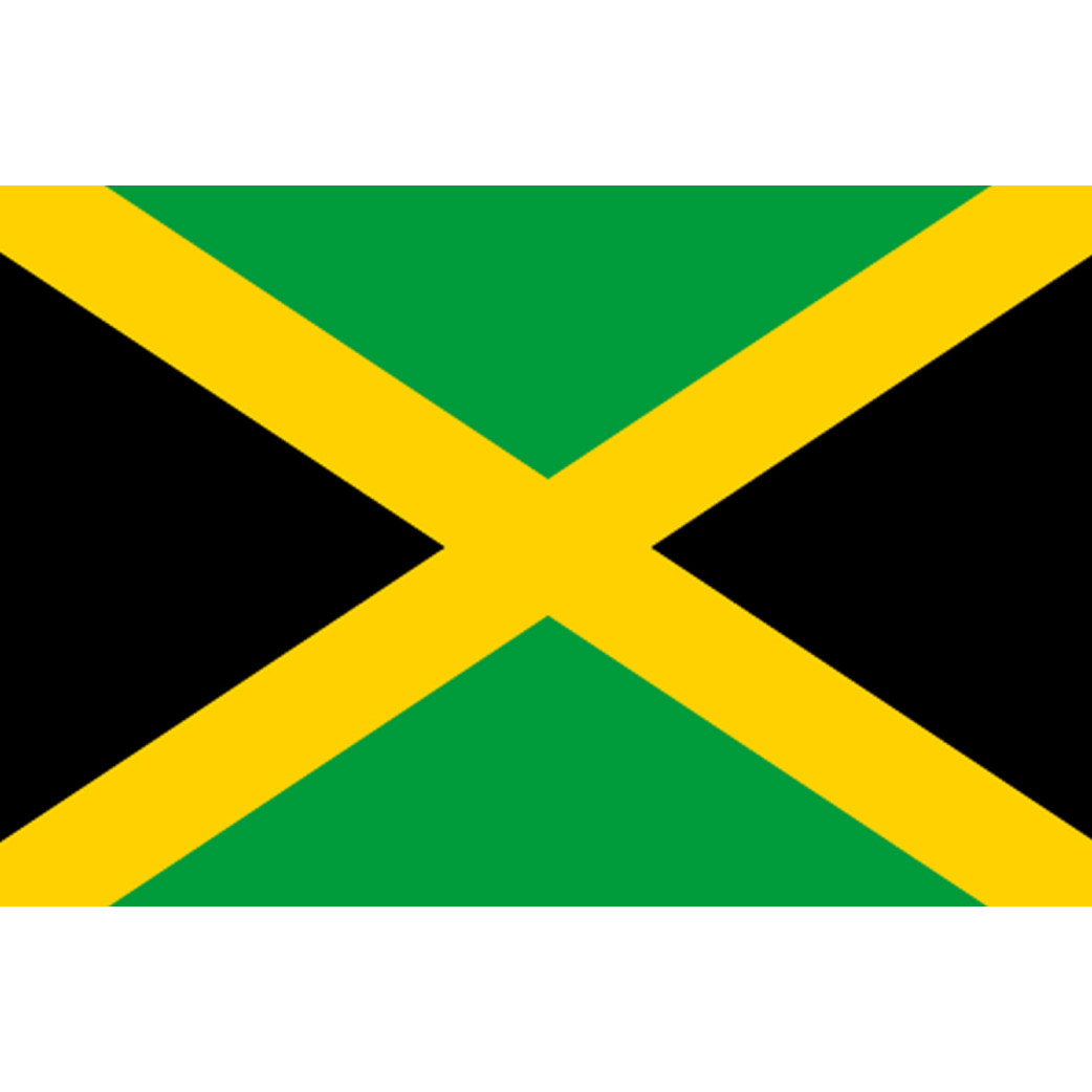 Drapeau Jamaïque (15x10cm) - Sticker/autocollant