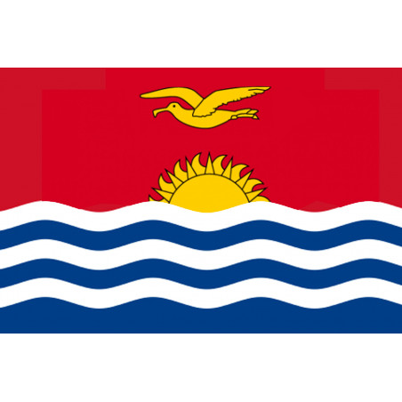 Drapeau Kiribati (19.5x13cm) - Sticker/autocollant