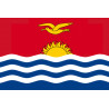 Drapeau Kiribati (15x10cm) - Sticker/autocollant