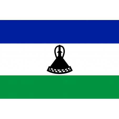 Drapeau Lesotho (15x10cm) - Sticker/autocollant