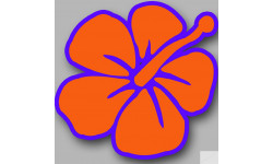 Repère fleur 5 - 15cm - Sticker/autocollant