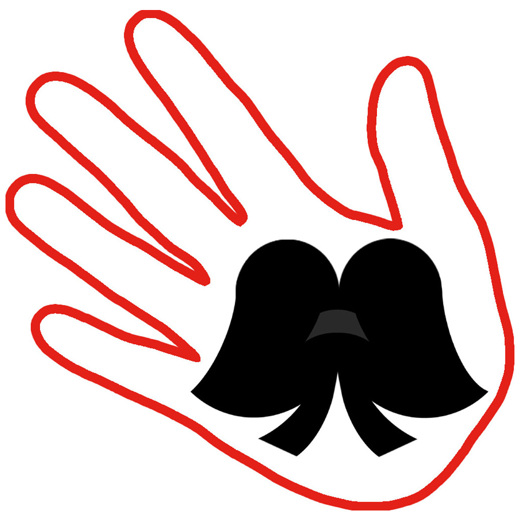 Main Alsacienne coiffe (5x5cm) - Sticker/autocollant