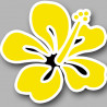 Repère fleur 8 - 20cm - Sticker/autocollant