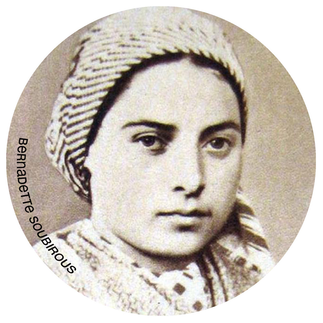Bernadette Soubirous (10x10cm) - Sticker/autocollant