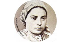 Bernadette Soubirous (10x10cm) - Sticker/autocollant