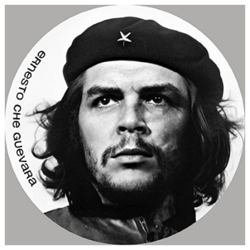 Ernesto Che Guevara (15x15cm) - Sticker/autocollant