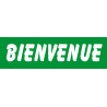 Bienvenue (30x9cm) - Sticker/autocollant