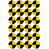 CRASH TEST - 24 stickers de 5cm - Sticker/autocollant