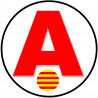 A catalan - 15cm - Sticker/autocollant