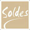 solde Carré imitation OR - 15cm - Sticker/autocollant