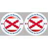 Produits de la Bourgogne - 2fois 10cm - Sticker/autocollant