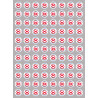 Produits Bourgogne - 88fois 2cm - Sticker/autocollant