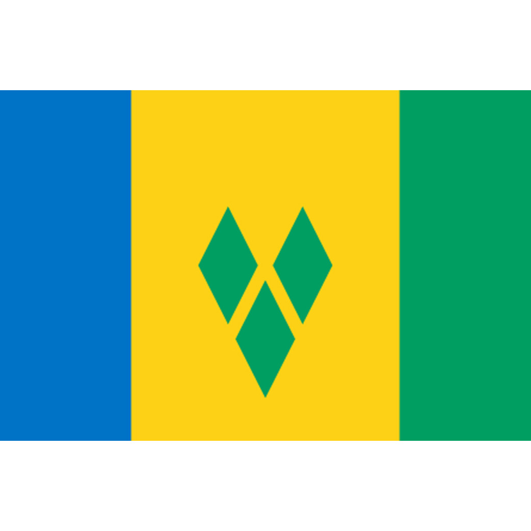 Saint-Vincent-et-les-Grenadines (15x10cm) - Sticker/autocollant