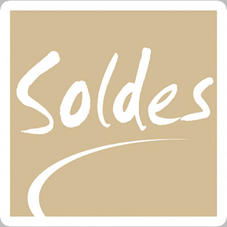 solde Carré imitation OR - 10cm - Sticker/autocollant