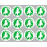 Série Produits du Vercors (12 fois 5x5cm) - Sticker/autocollant