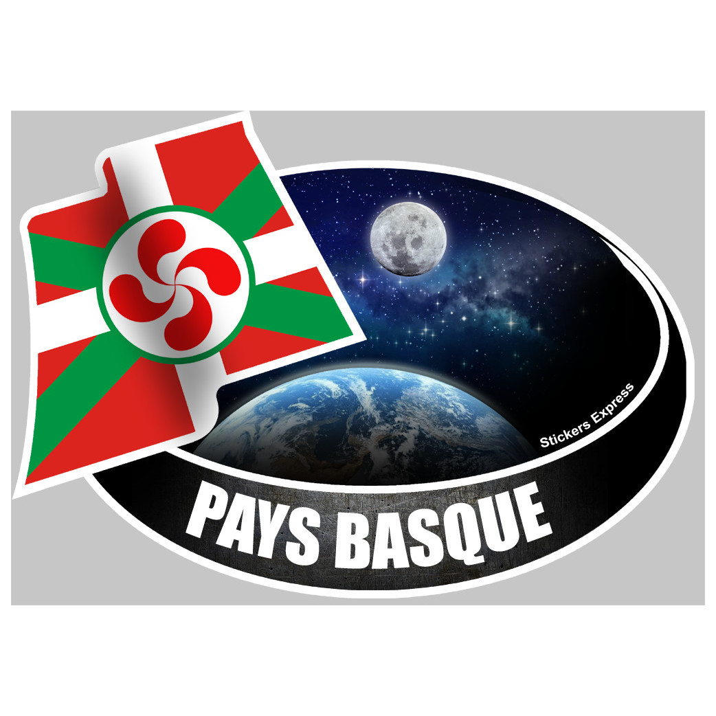 PAYS BASQUE (10X14cm) - Sticker/autocollant