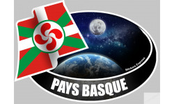 PAYS BASQUE (10X14cm) - Sticker/autocollant