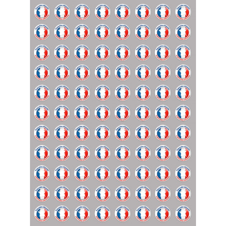 Fabrication artisanale - 88fois 2cm - Sticker/autocollant