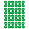 Série PRO SANS PLOMB 98 - 48 stickers de 2.8cm - Sticker/autocollant
