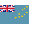 Drapeau Tuvalu (19.5 x 13 cm) - Sticker/autocollant