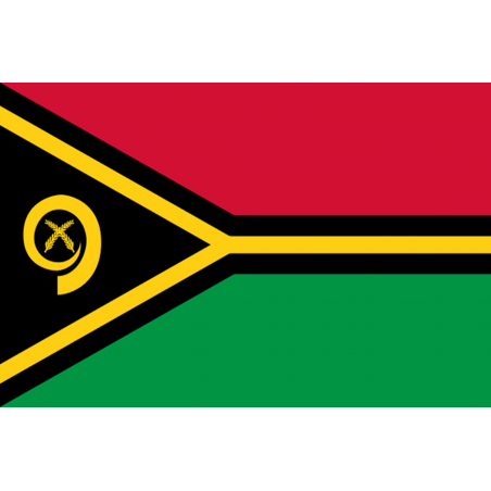 Drapeau Vanuatu (15 x 10 cm) - Sticker/autocollant